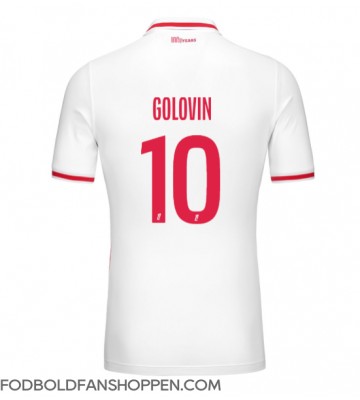 AS Monaco Aleksandr Golovin #10 Hjemmebanetrøje 2024-25 Kortærmet